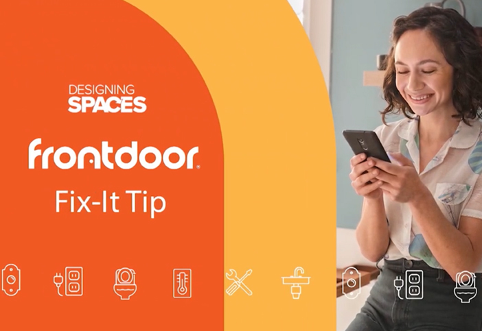 Home Repair for Home Buyers and Sellers: Frontdoor App Fix-It Tip on Designing Spaces