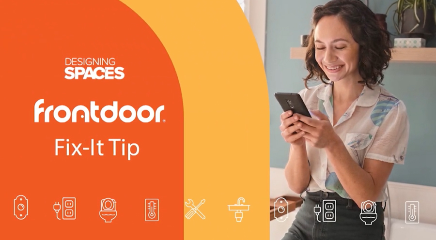 Home Repair for Home Buyers and Sellers: Frontdoor App Fix-It Tip on Designing Spaces